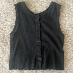 Cropped tank top from brandy Melville